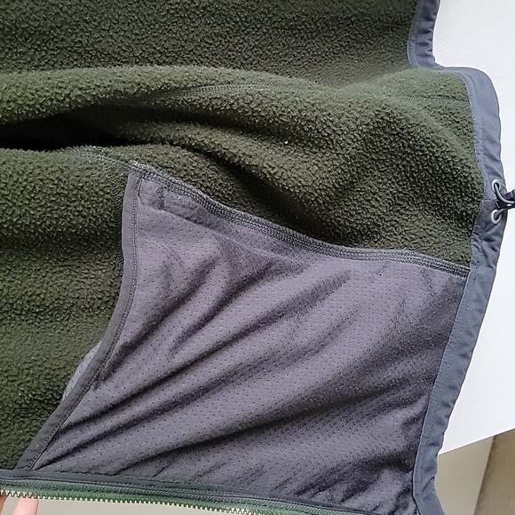 [*3 Items For $20 In Bundle*] REI Men’s fleece zip up jacket green XL - Picture 5 of 9